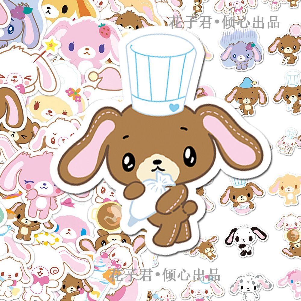 50Pcs Sugarbunnies Cartoon Creative Stickers