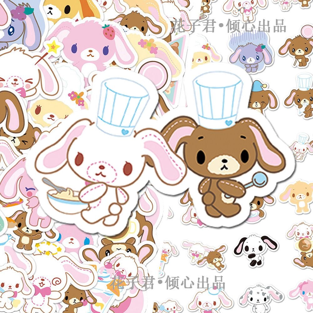 50Pcs Sugarbunnies Cartoon Creative Stickers