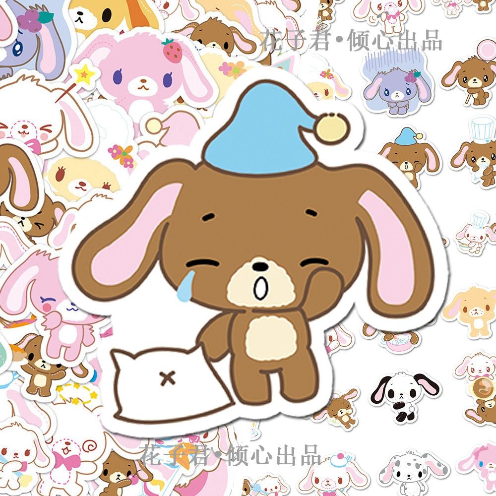 50Pcs Sugarbunnies Cartoon Creative Stickers