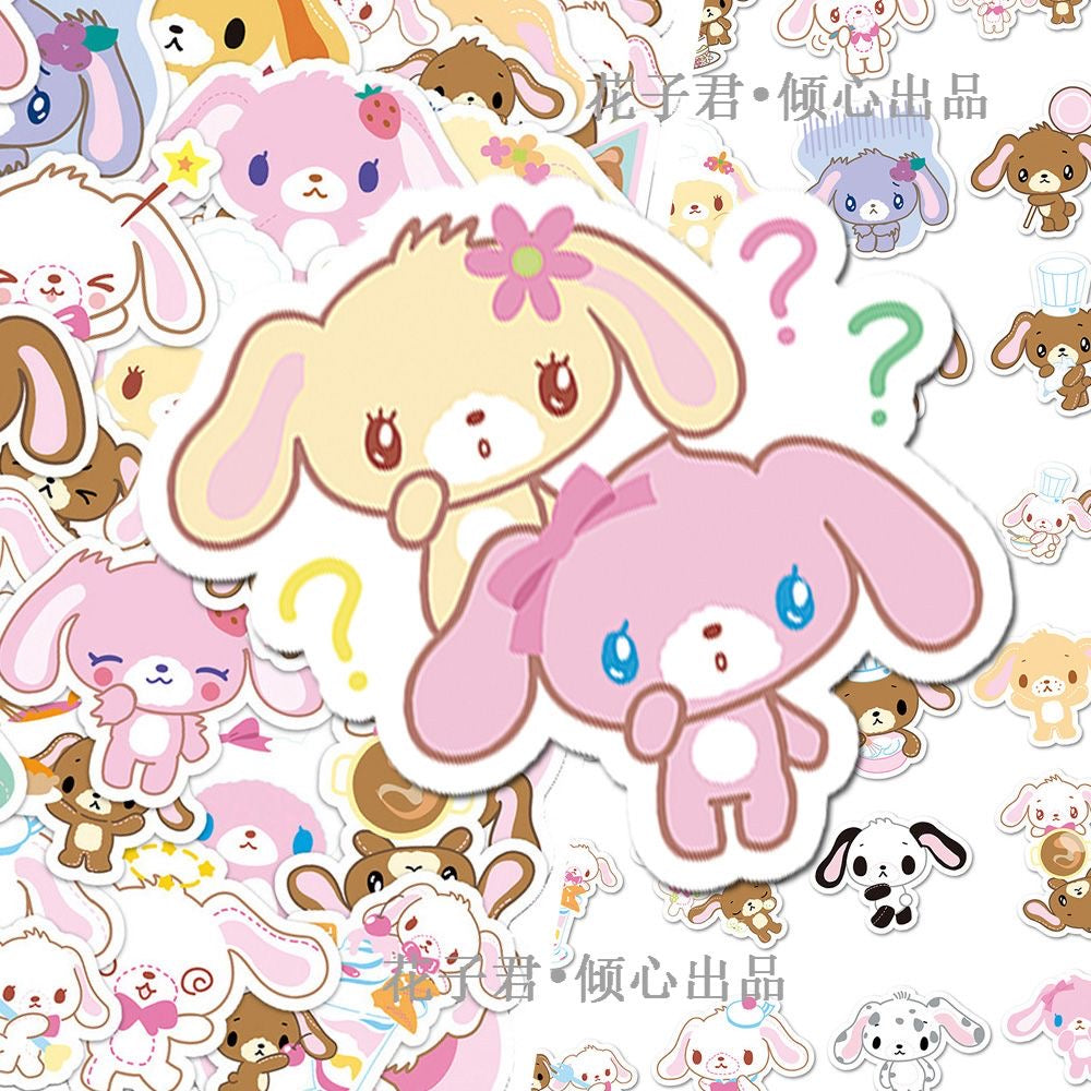 50Pcs Sugarbunnies Cartoon Creative Stickers