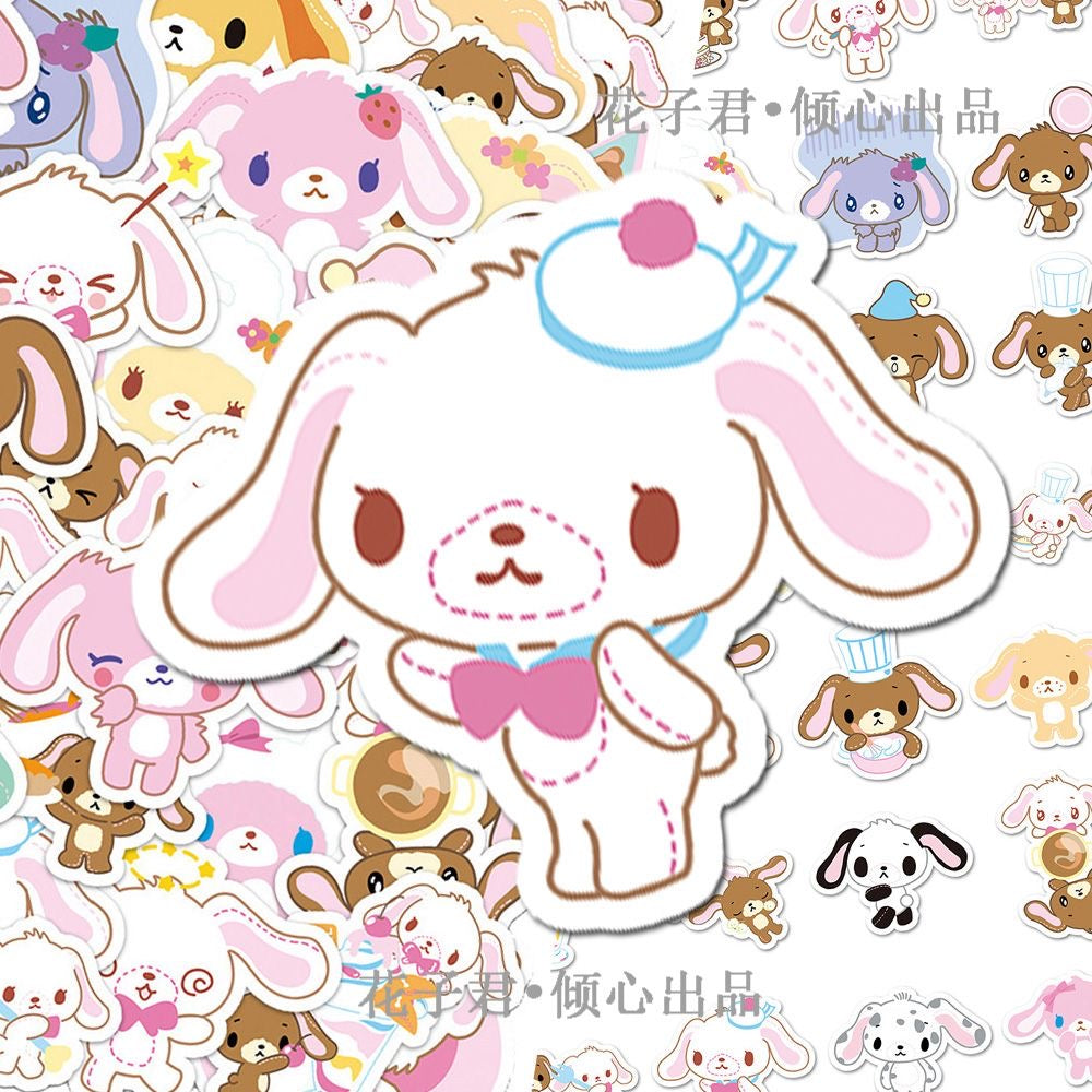 50Pcs Sugarbunnies Cartoon Creative Stickers