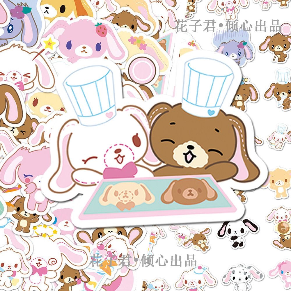 50Pcs Sugarbunnies Cartoon Creative Stickers