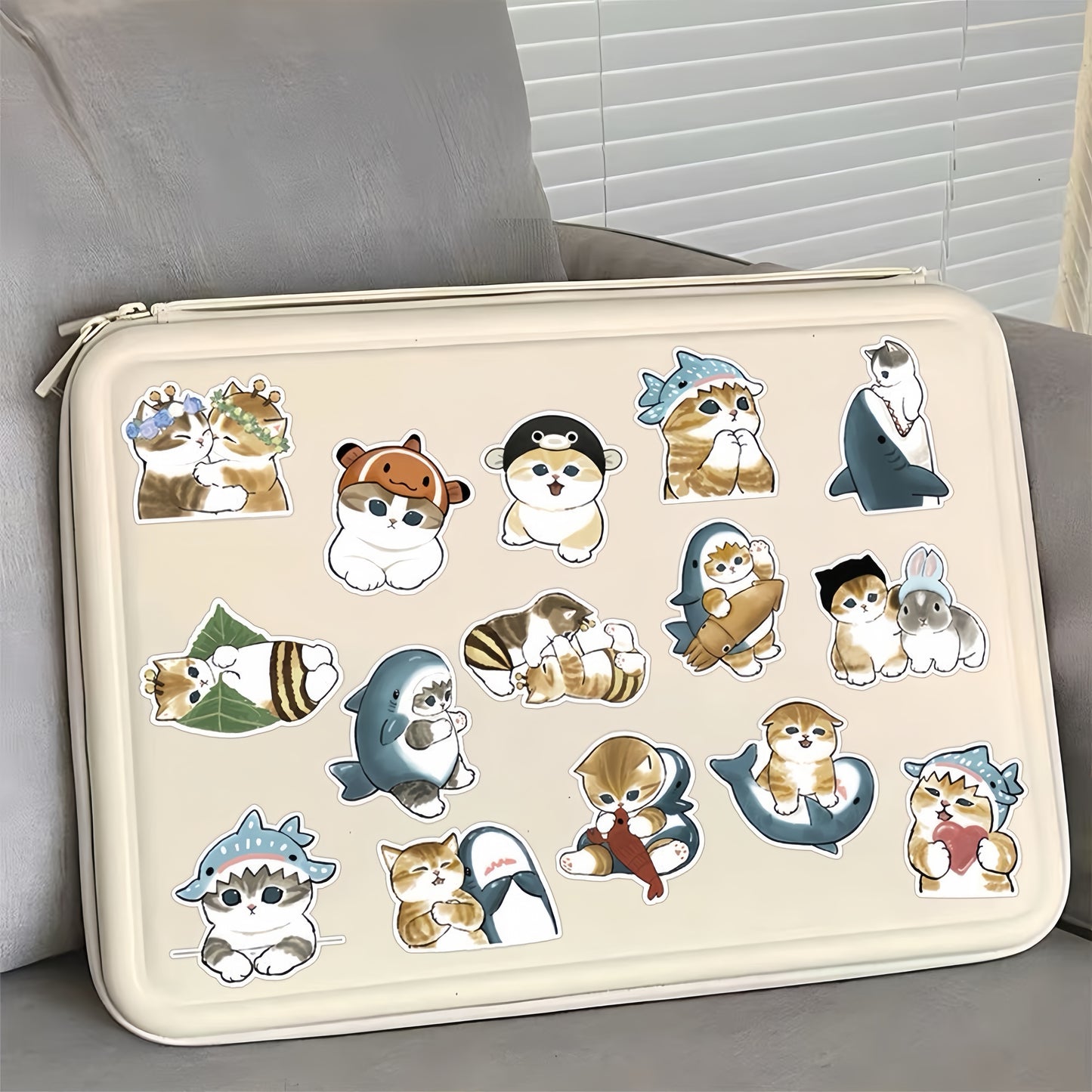 50pcs Mofusand Cute Waterproof Stickers
