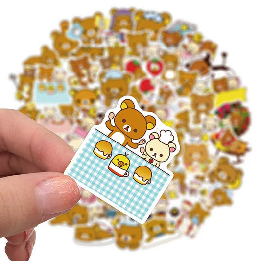 50pcs Rilakkuma Stickers