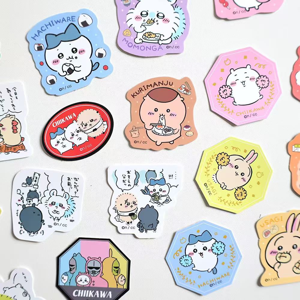 53pcs Chiikawa DIY Japanese Stickers