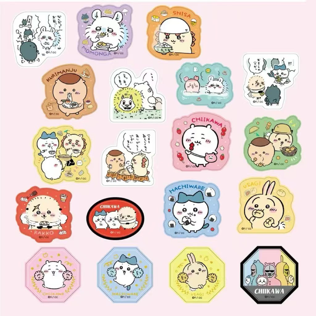 53pcs Chiikawa DIY Japanese Stickers