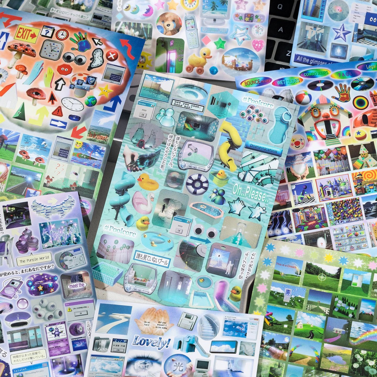 Epoch Of Blur Sticker Book