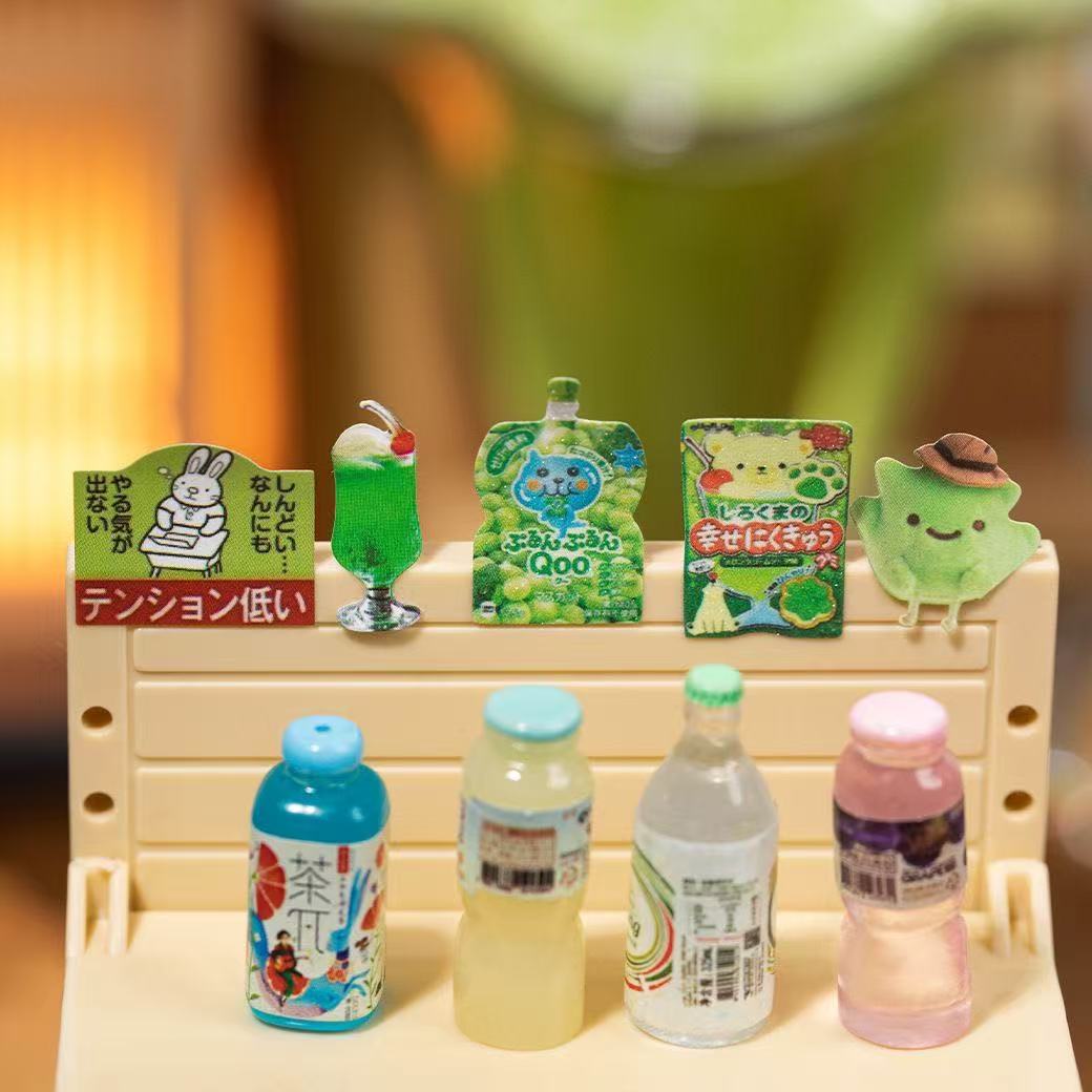 54 Pages Japanese Ancient Early Four-Color Mini Sticker Book