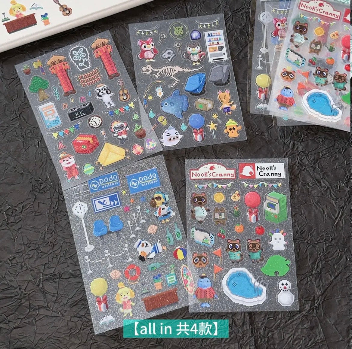 Animal Crossing Sticker Sheets