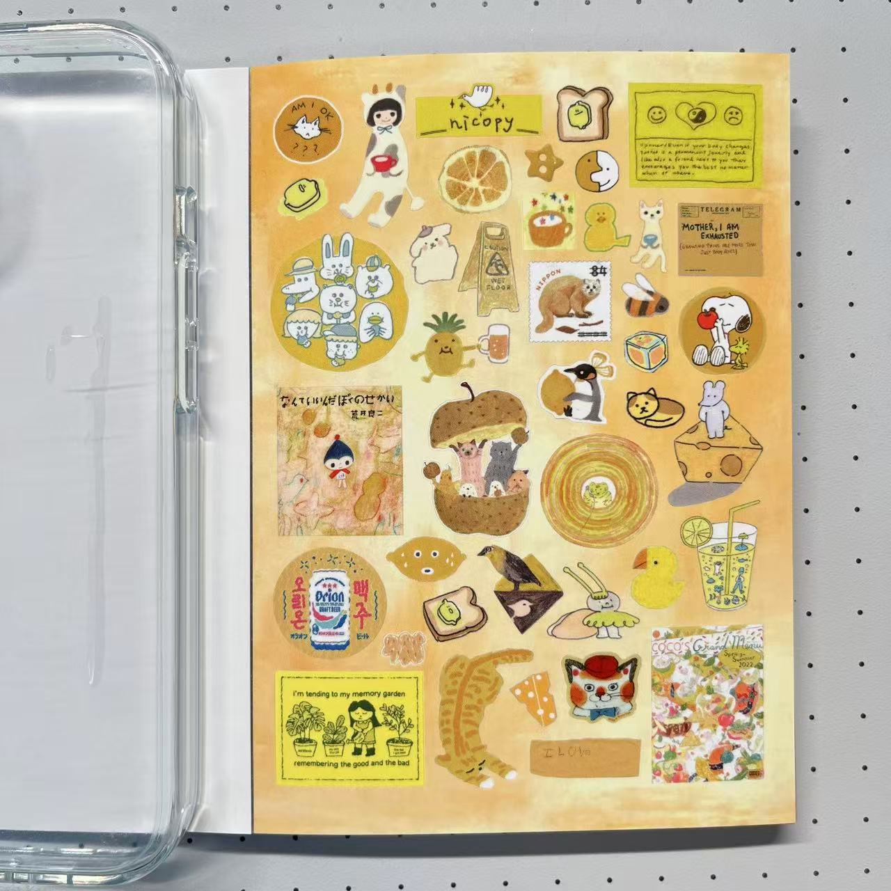 【Limited Edition 5】Salty Daydream Sticker Book Handmade Sticker Phone Case