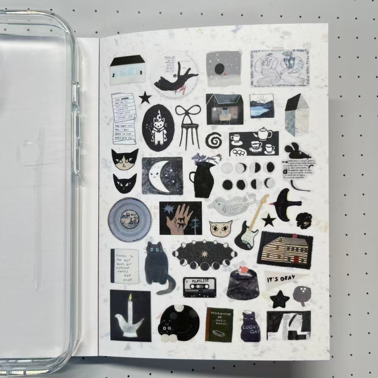 【Limited Edition 5】Salty Daydream Sticker Book Handmade Sticker Phone Case