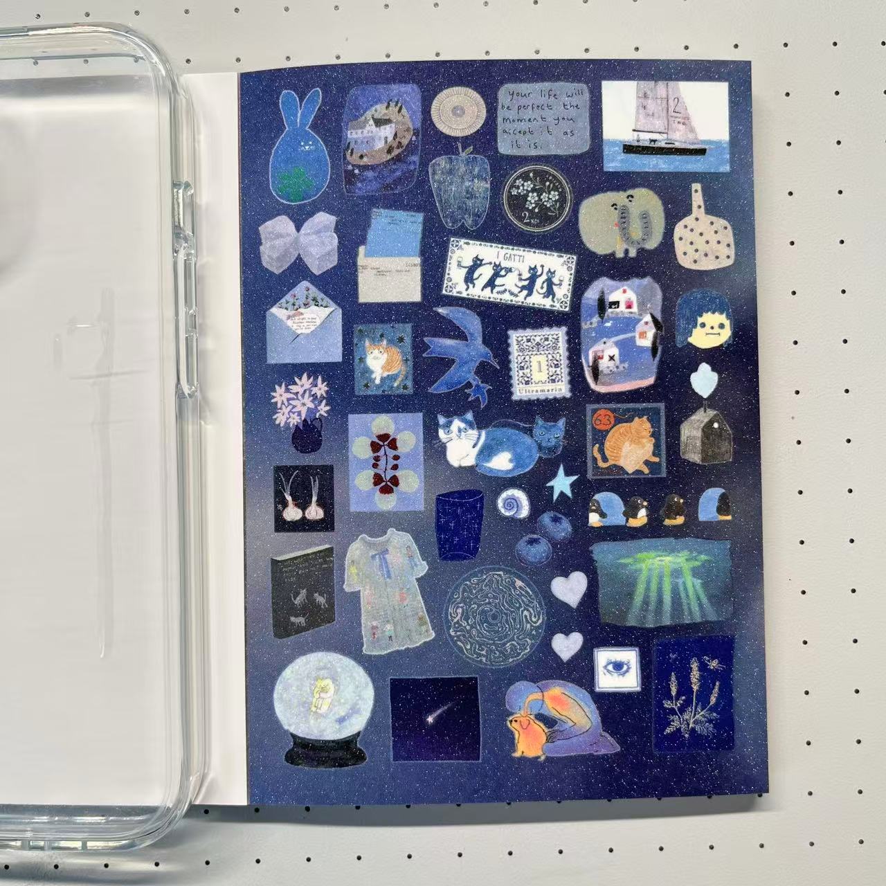 【Limited Edition 5】Salty Daydream Sticker Book Handmade Sticker Phone Case