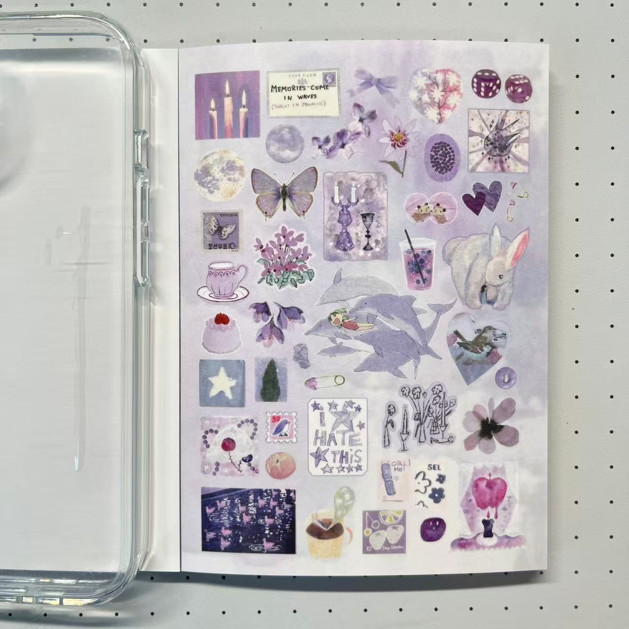 【Limited Edition 5】Salty Daydream Sticker Book Handmade Sticker Phone Case