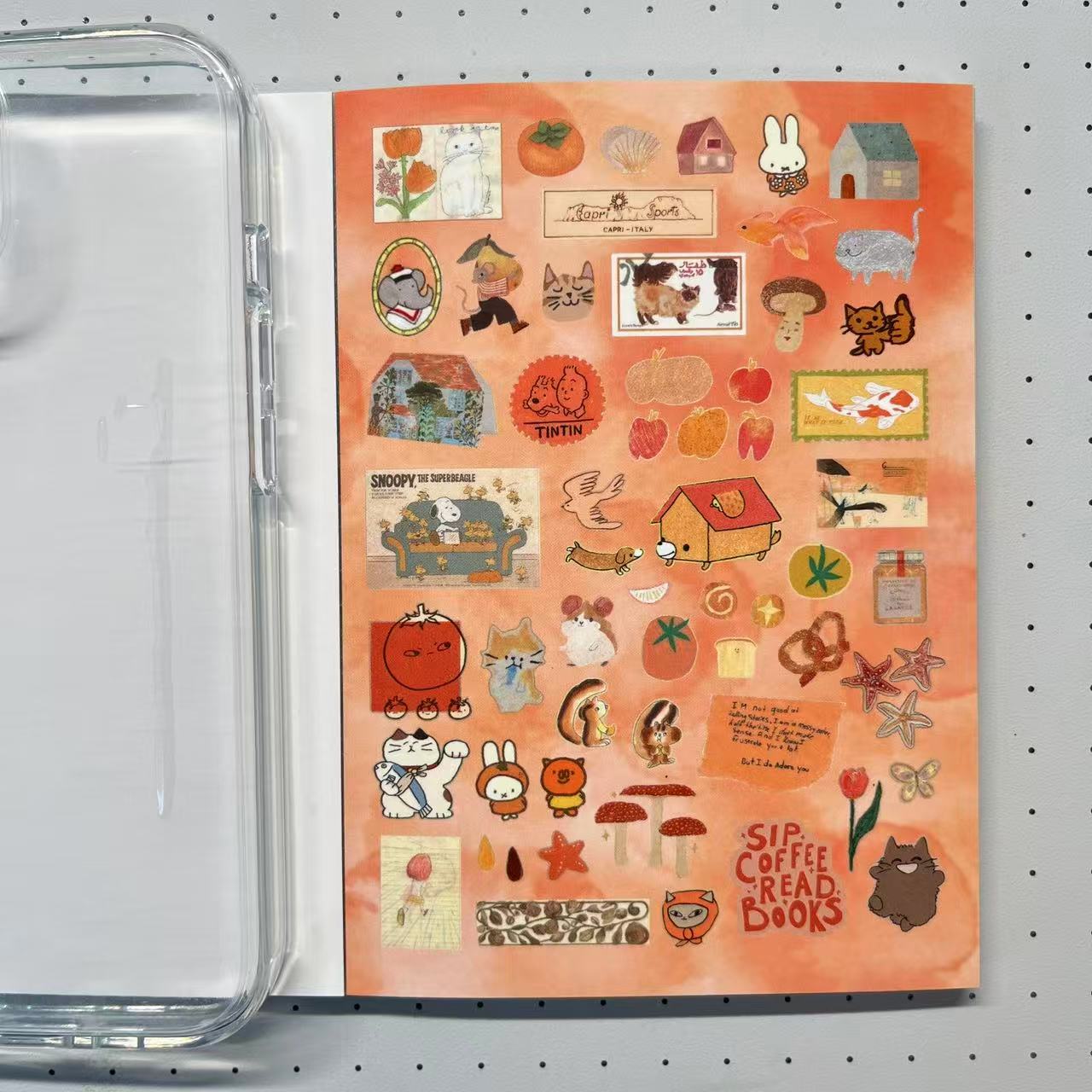 【Limited Edition 5】Salty Daydream Sticker Book Handmade Sticker Phone Case