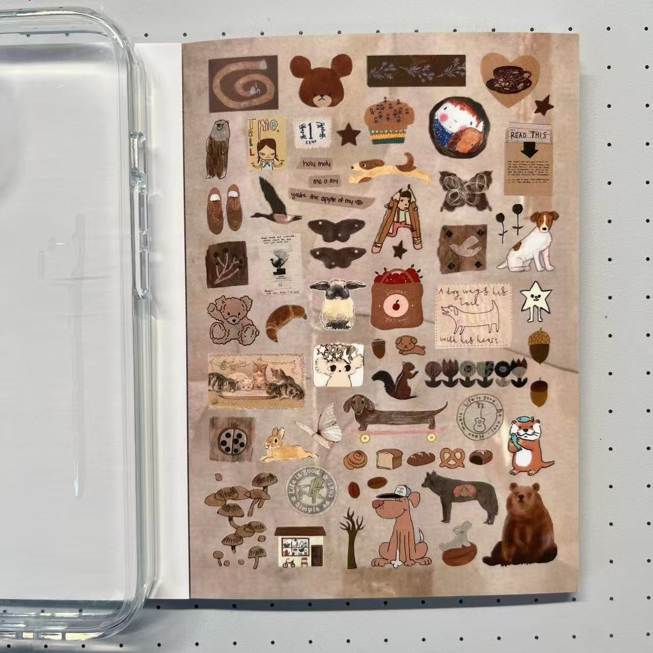 【Limited Edition 5】Salty Daydream Sticker Book Handmade Sticker Phone Case