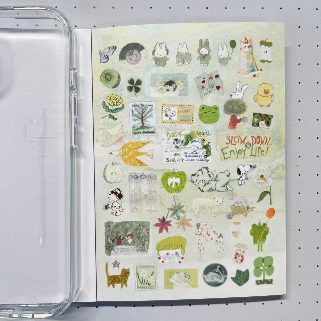 【Limited Edition 5】Salty Daydream Sticker Book Handmade Sticker Phone Case