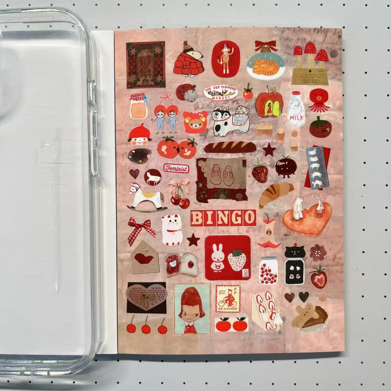 【Limited Edition 5】Salty Daydream Sticker Book Handmade Sticker Phone Case