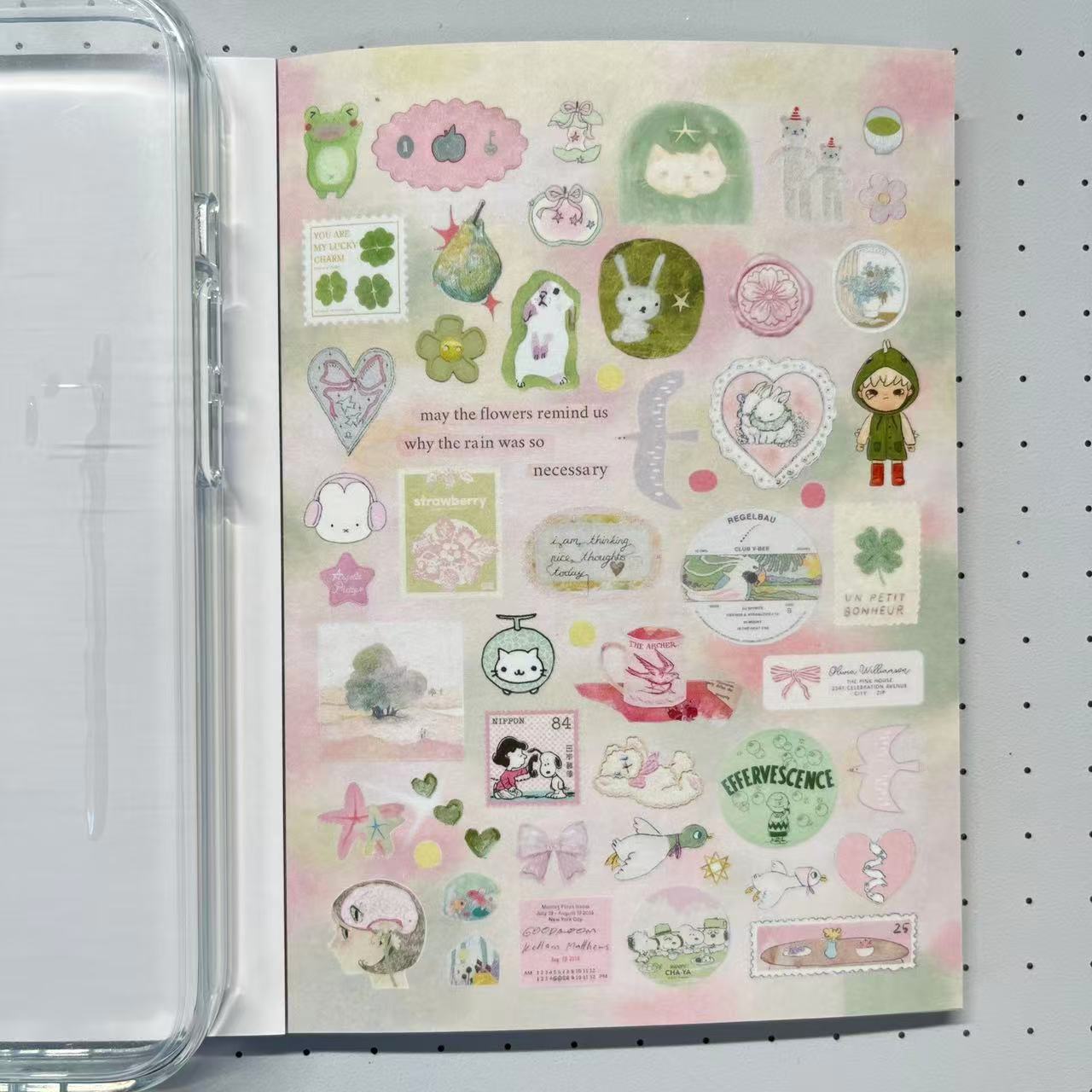 【Limited Edition 5】Salty Daydream Sticker Book Handmade Sticker Phone Case