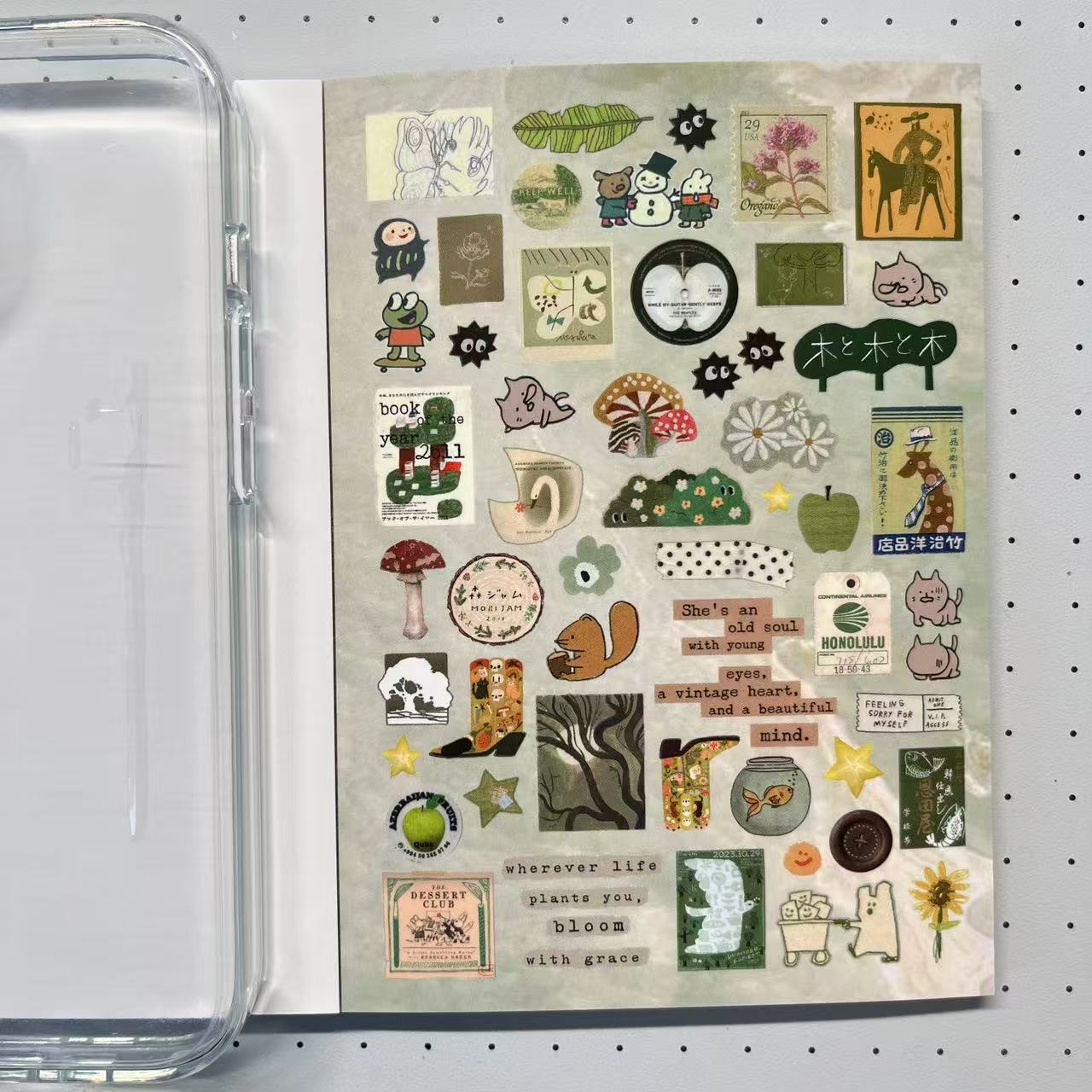 【Limited Edition 5】Salty Daydream Sticker Book Handmade Sticker Phone Case