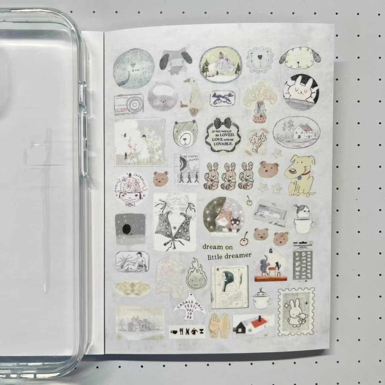 【Limited Edition 5】Salty Daydream Sticker Book Handmade Sticker Phone Case