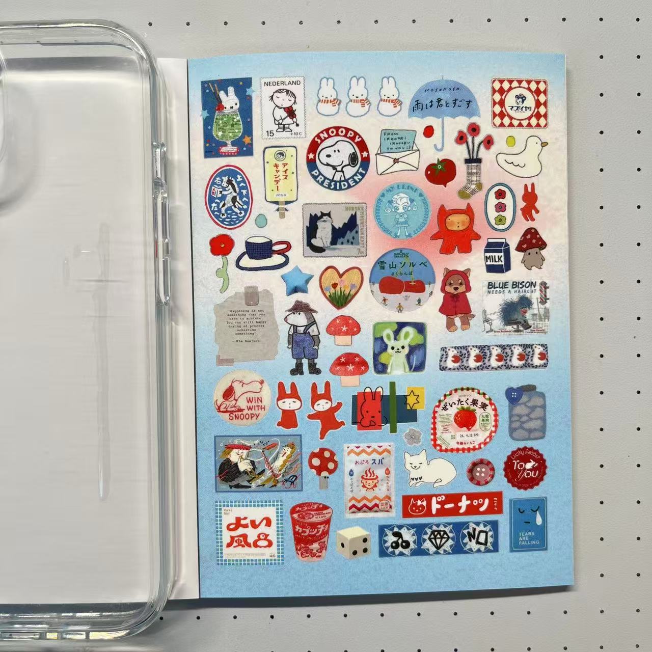 【Limited Edition 5】Salty Daydream Sticker Book Handmade Sticker Phone Case