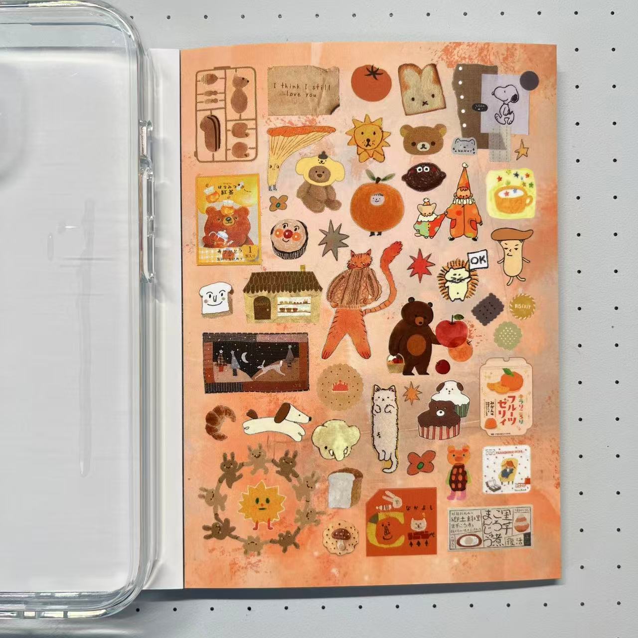 【Limited Edition 5】Salty Daydream Sticker Book Handmade Sticker Phone Case