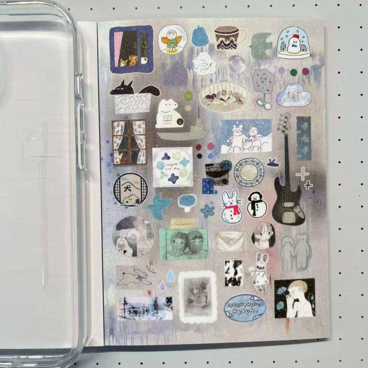 【Limited Edition 5】Salty Daydream Sticker Book Handmade Sticker Phone Case