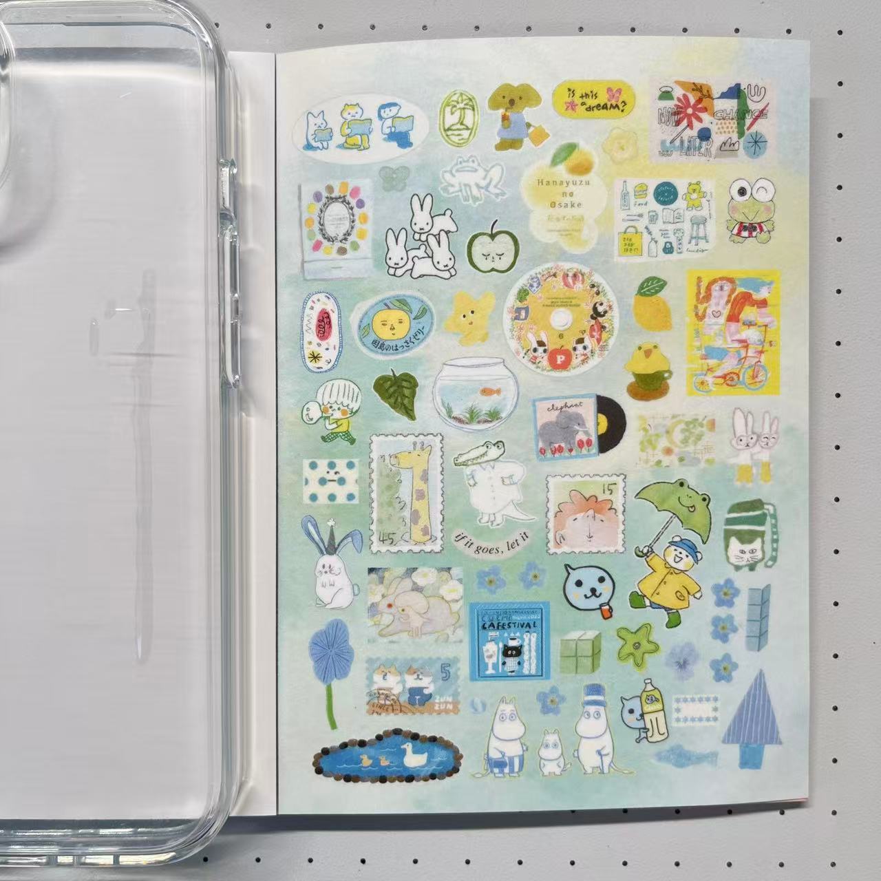 【Limited Edition 5】Salty Daydream Sticker Book Handmade Sticker Phone Case