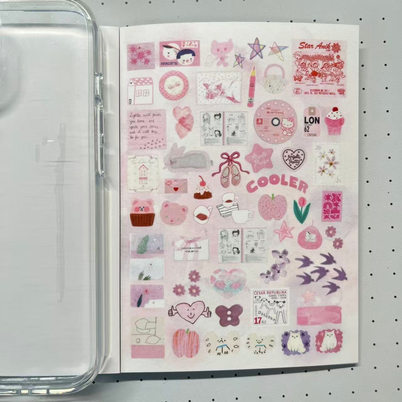 【Limited Edition 5】Salty Daydream Sticker Book Handmade Sticker Phone Case