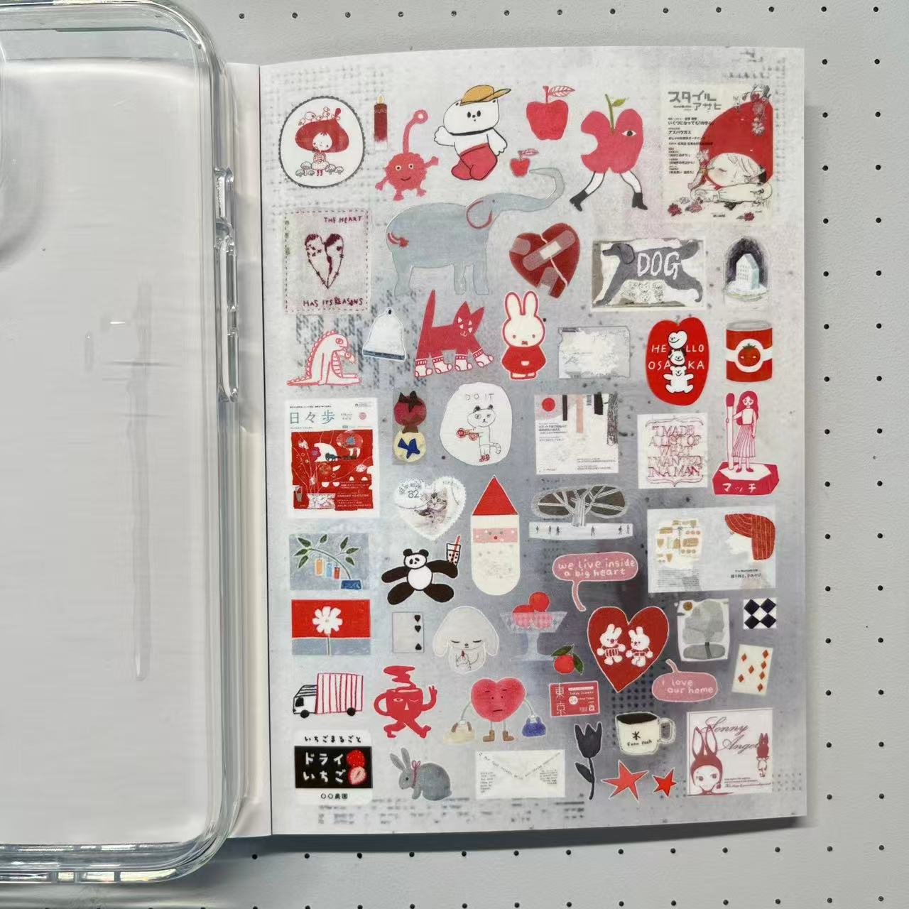 【Limited Edition 5】Salty Daydream Sticker Book Handmade Sticker Phone Case