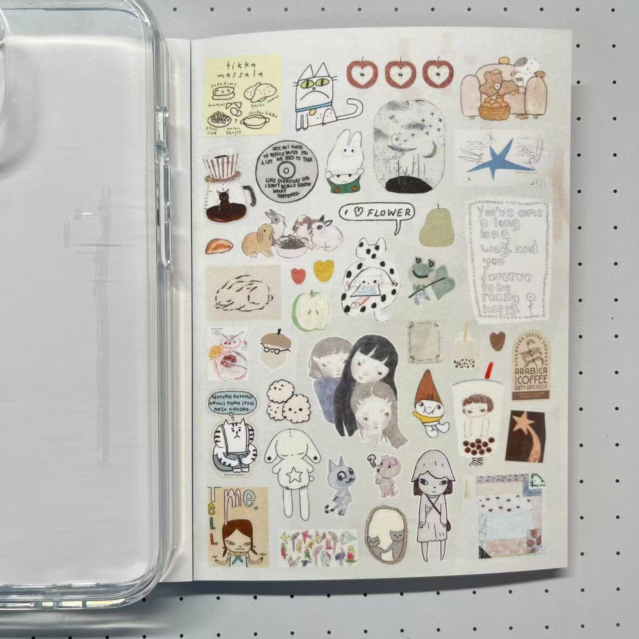 【Limited Edition 5】Salty Daydream Sticker Book Handmade Sticker Phone Case