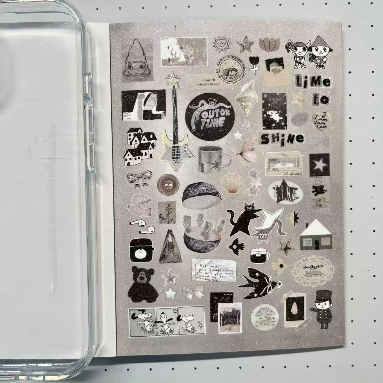 【Limited Edition 5】Salty Daydream Sticker Book Handmade Sticker Phone Case