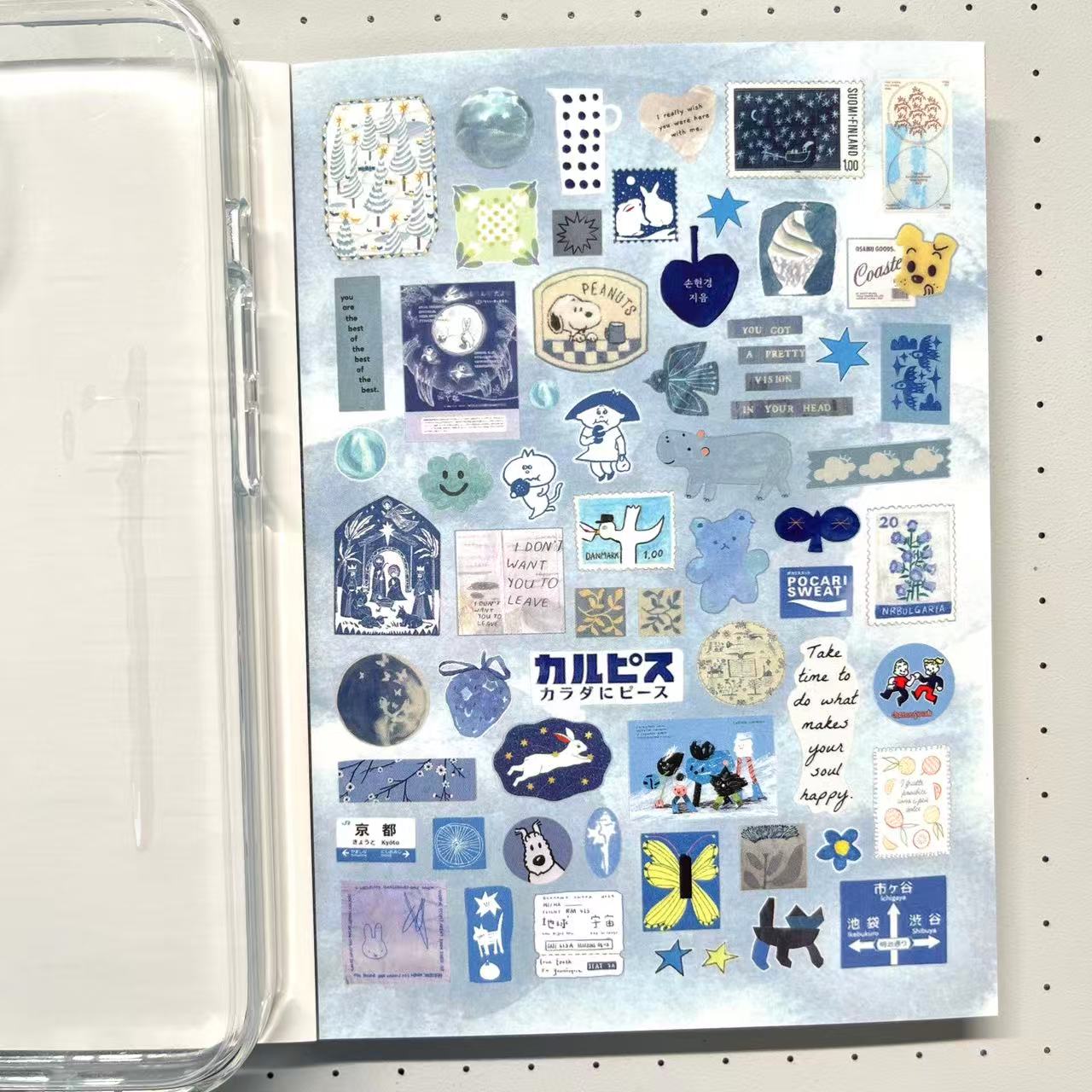 【Limited Edition 5】Salty Daydream Sticker Book Handmade Sticker Phone Case
