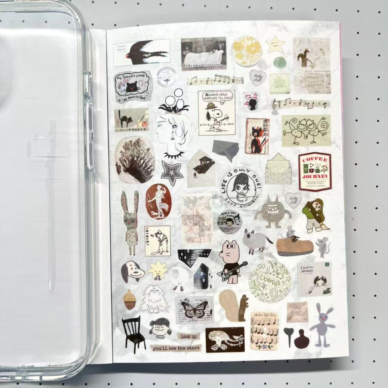 【Limited Edition 5】Salty Daydream Sticker Book Handmade Sticker Phone Case