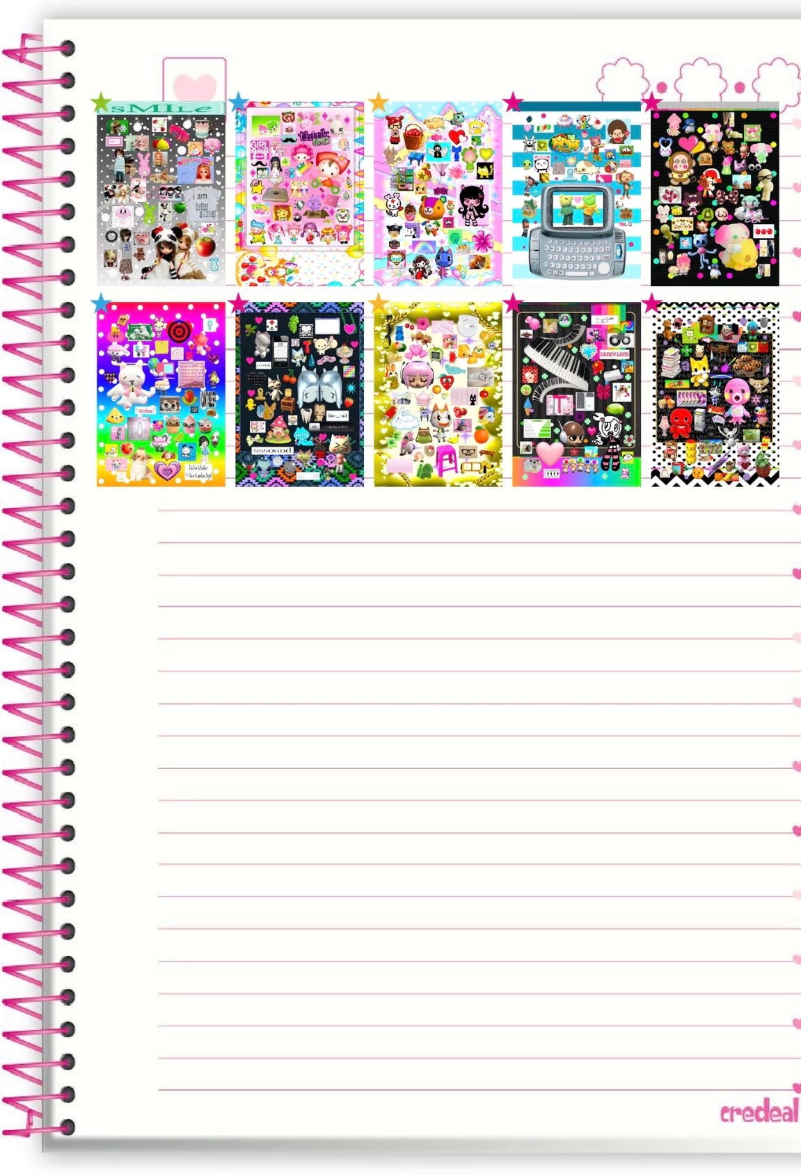 【Limited Edition】50Pages Pepper Oil Sticker Book