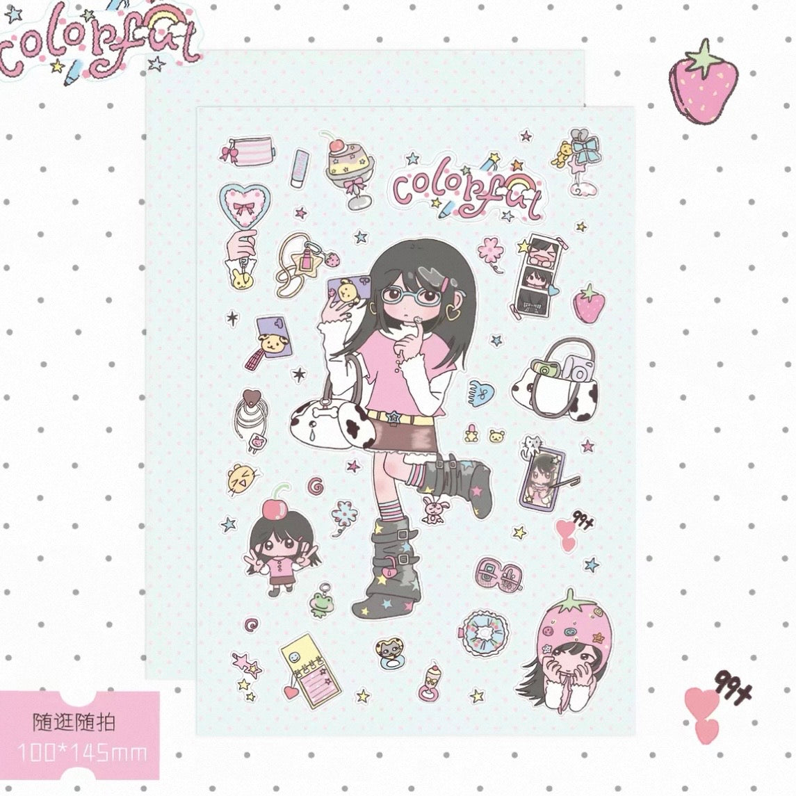 OOTD Cute Sticker Sheets