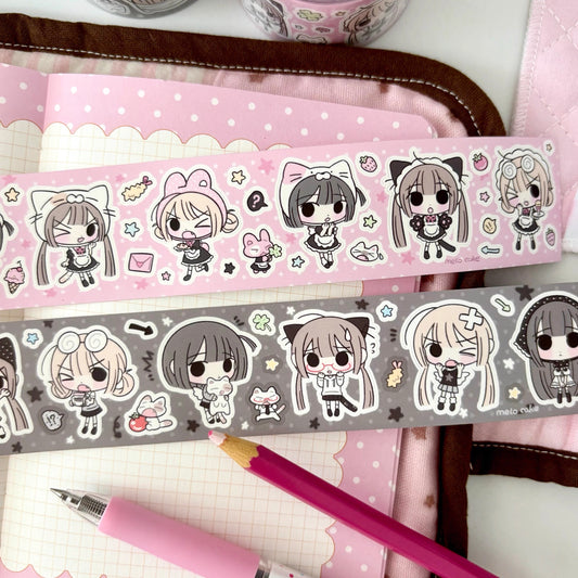 5M Chibi Maid Sticker Roll