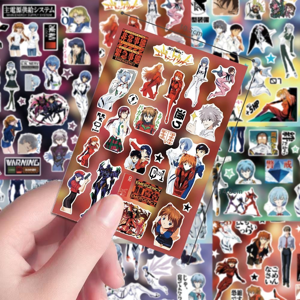 8 Sheets ‌EVA Stickers