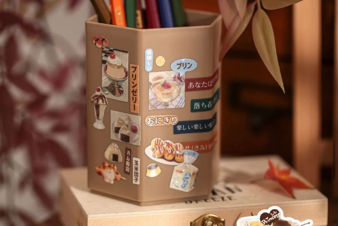 60Pages  Retro Flavor Restaurant Sticker Book
