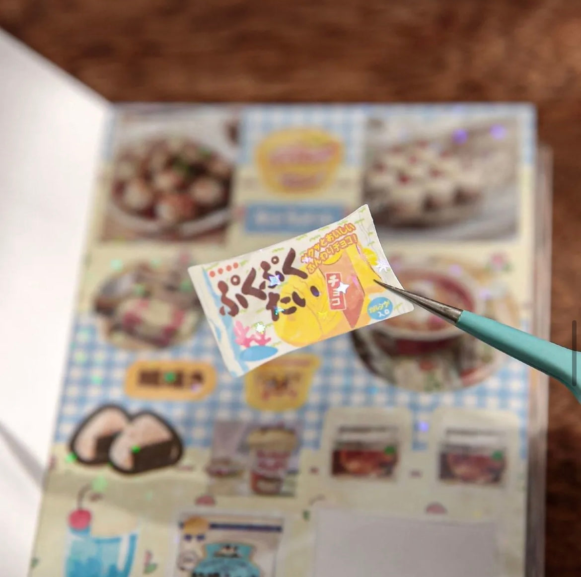 60Pages  Retro Flavor Restaurant Sticker Book