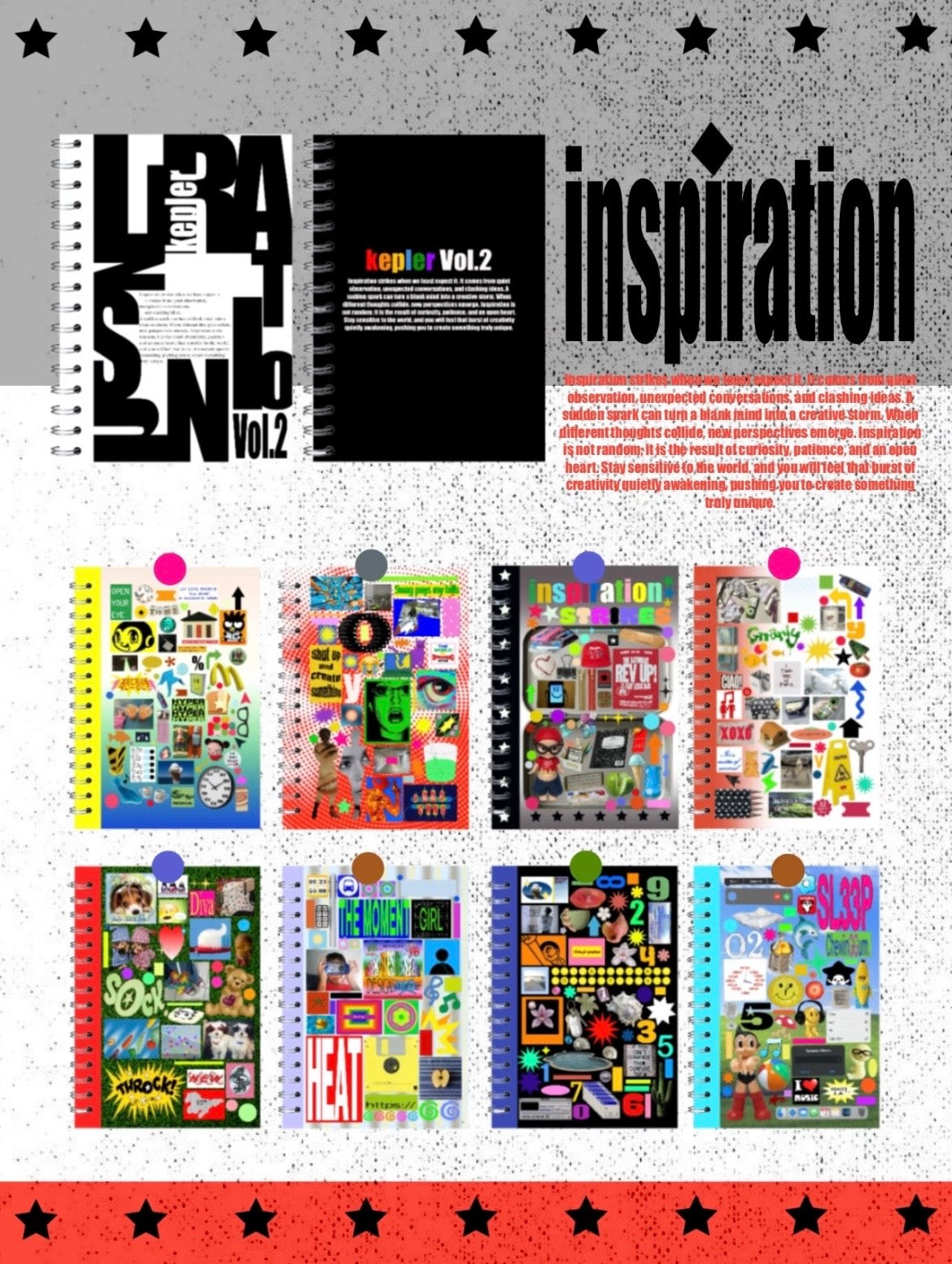 【Pre-Order】36Pages Inspiration Sticker Book