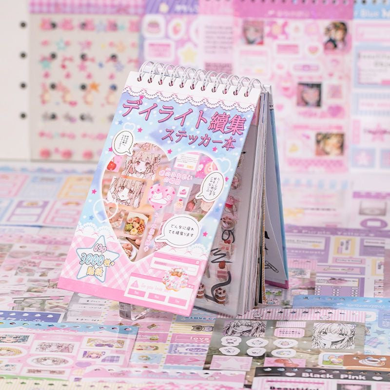 63 Sheets/Piece Deco Kpop Sticker Book