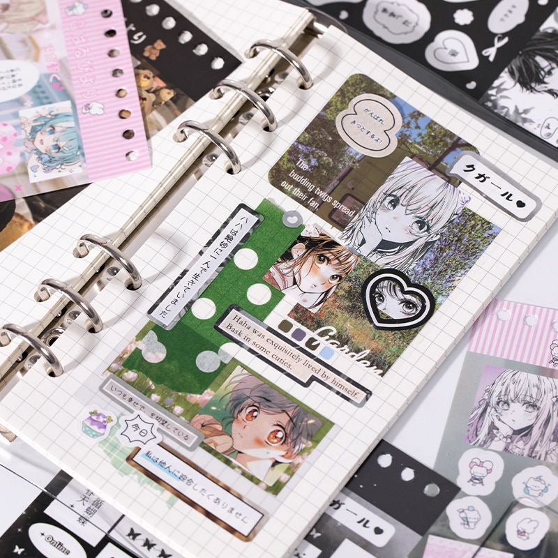 63 Sheets/Piece Deco Kpop Sticker Book