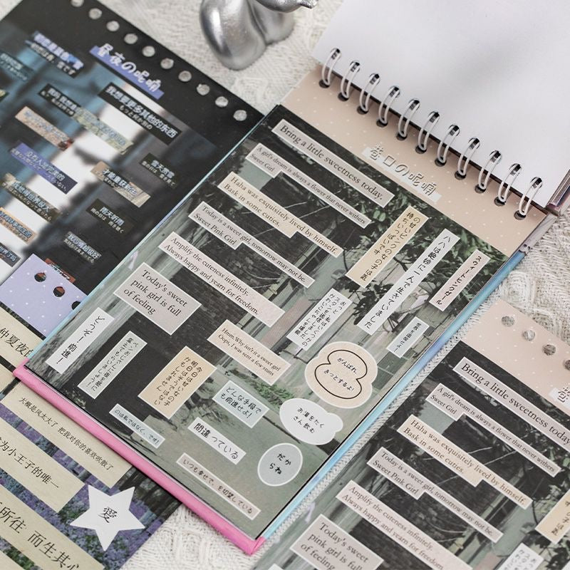 63 Sheets/Piece Deco Kpop Sticker Book