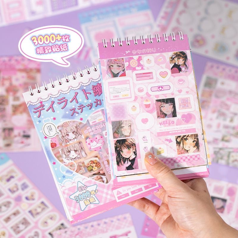 63 Sheets/Piece Deco Kpop Sticker Book