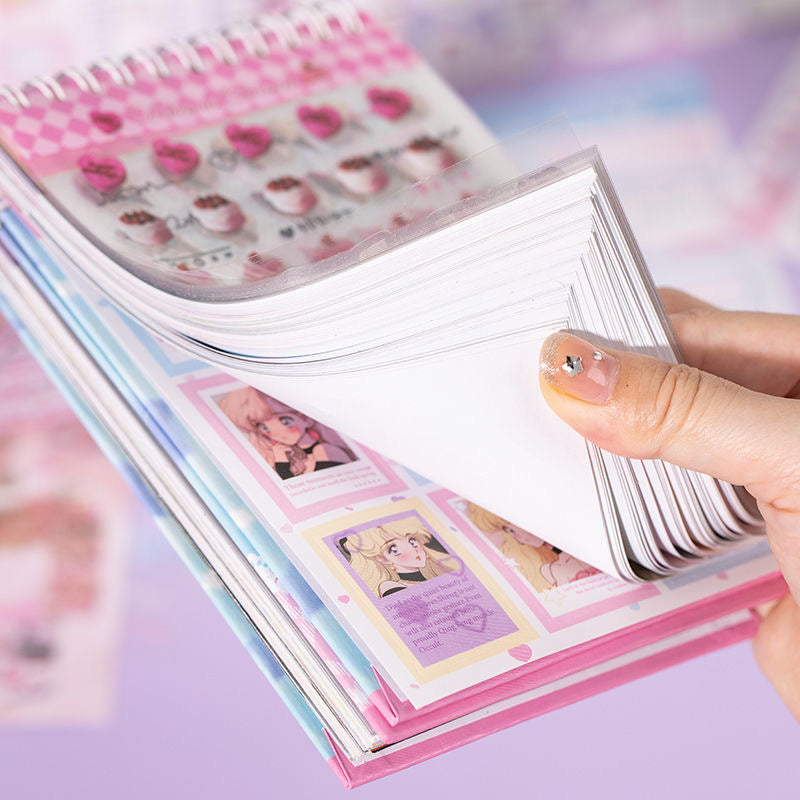 63 Sheets/Piece Deco Kpop Sticker Book