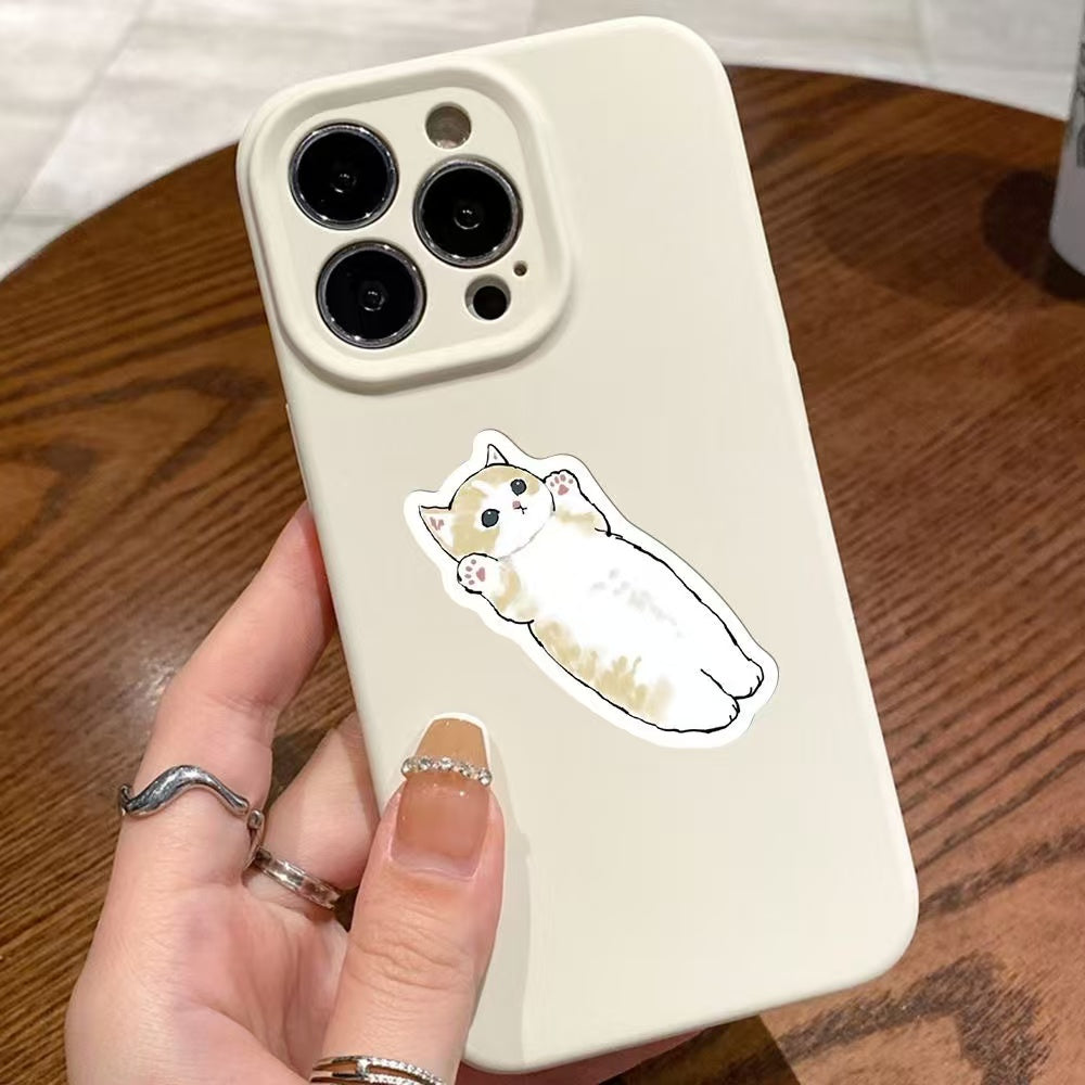 64Pcs Mofusand Waterproof Stickers