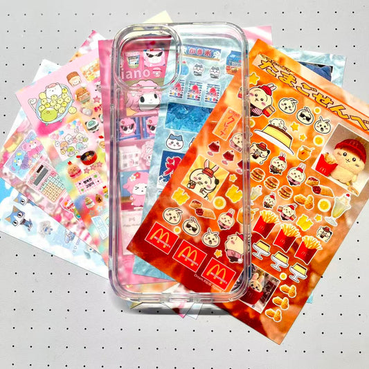 【Limited Edition 2】Dream.R Sticker Sheets Handmade Sticker Phone Case