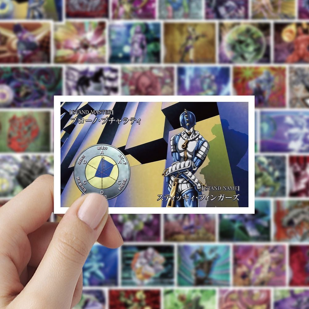96Pcs JoJo's Bizarre Adventure Stand Stickers
