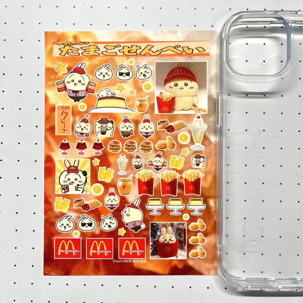 【Limited Edition 2】Dream.R Sticker Sheets Handmade Sticker Phone Case